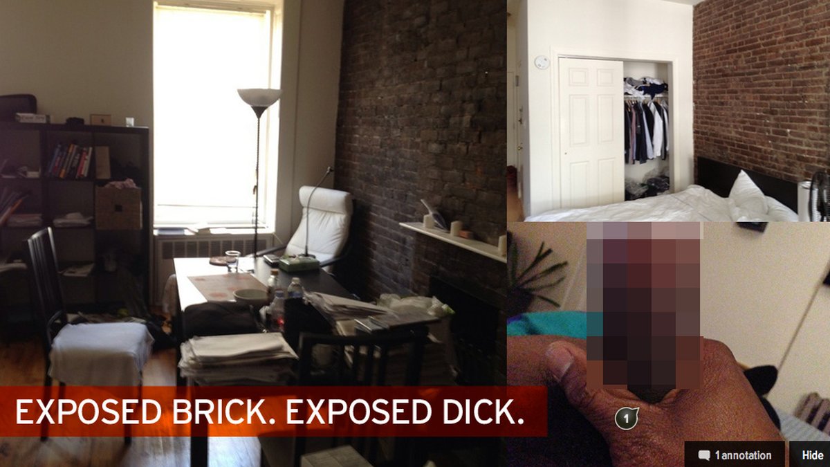 Här är några av bilderna på den charmigt murade lägenheten på Upper West Side, Manhattan.